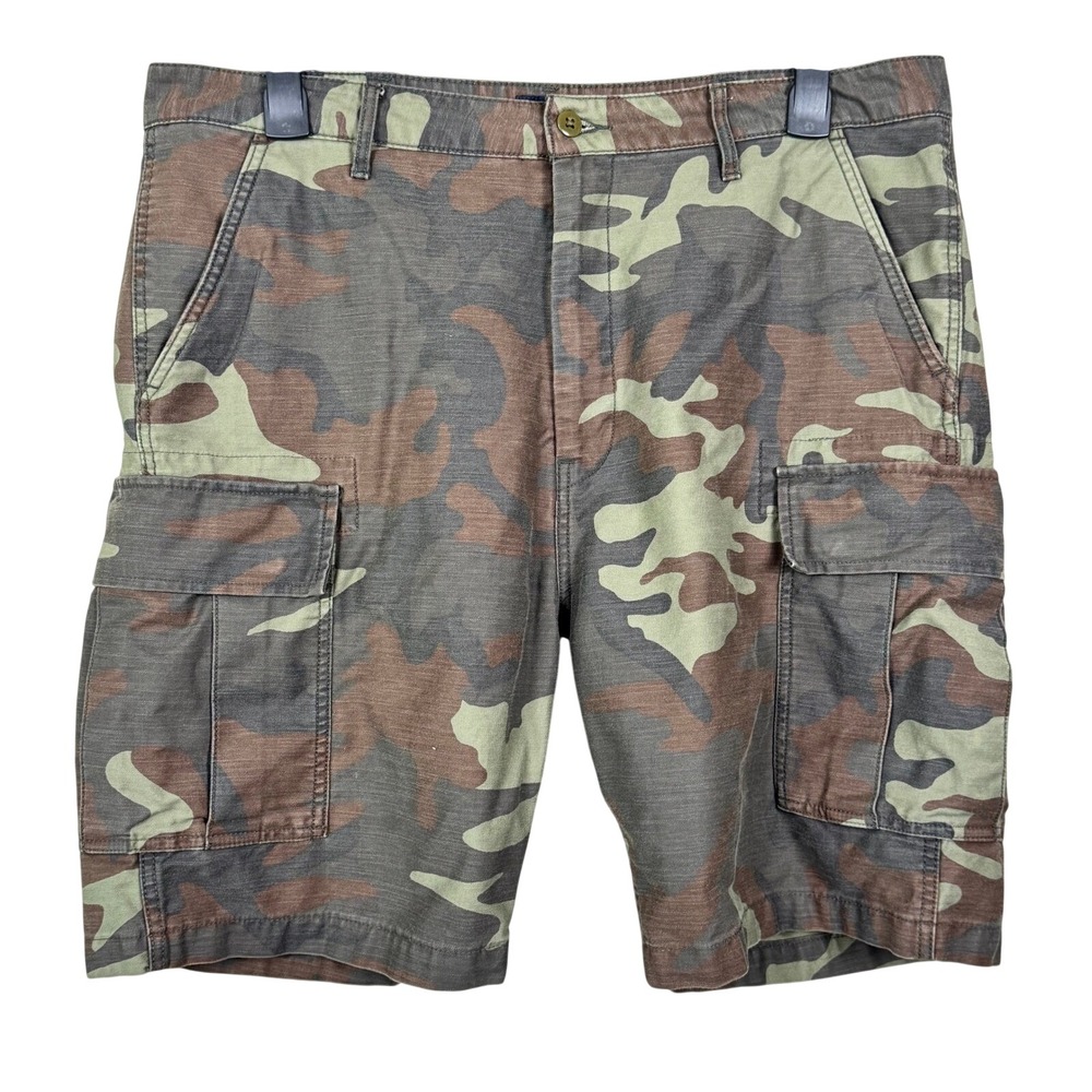 Levi's Camo Cargo Shorts Men's W38 Military Utility Streetwear